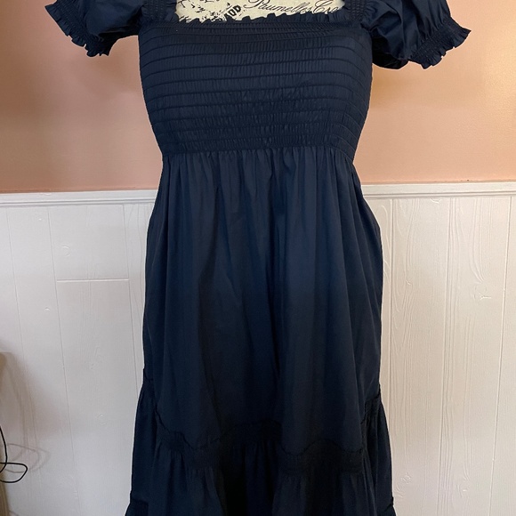 Tory Burch Square Neck Maxi Dress sz small - Picture 8 of 8